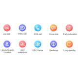 LONA 4G Kids GPS Fitness Tracker Phone Smart Watch by Wolph