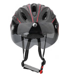 Universal Bike Cycling Helmet with Integrated Visor for Men-Women