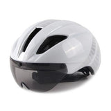 AeroX Bicycle Racing Helmet with Integrated Visor for Men-Women