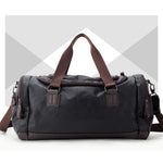 Shub Faux Leather Gym-Travel Duffel Handbag by Wolph