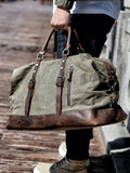 Vintage Military Style Duffel Travel Luggage by Wolph