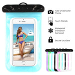 SND IPX8 Universal Transparent Waterproof Smartphone Pouch