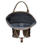 Edler Canvas Rolltop Travel Rucksack by Wolph
